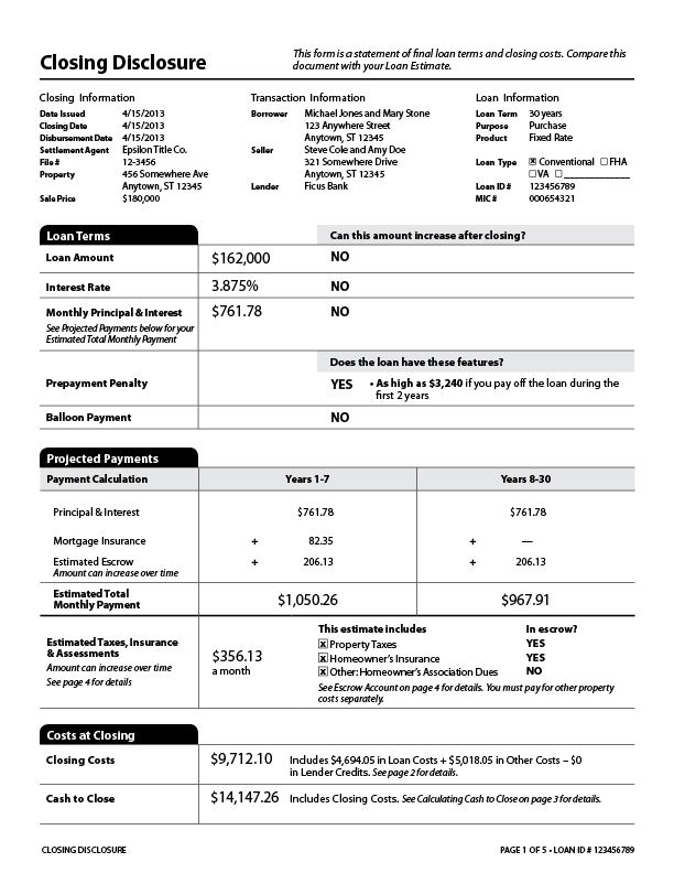 Real Estate Mortgage Sample Form